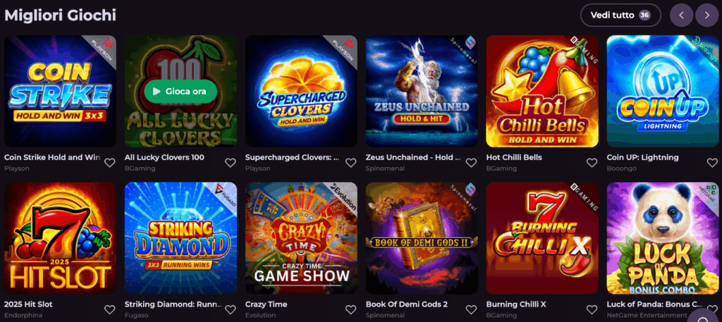Migliori Giochi