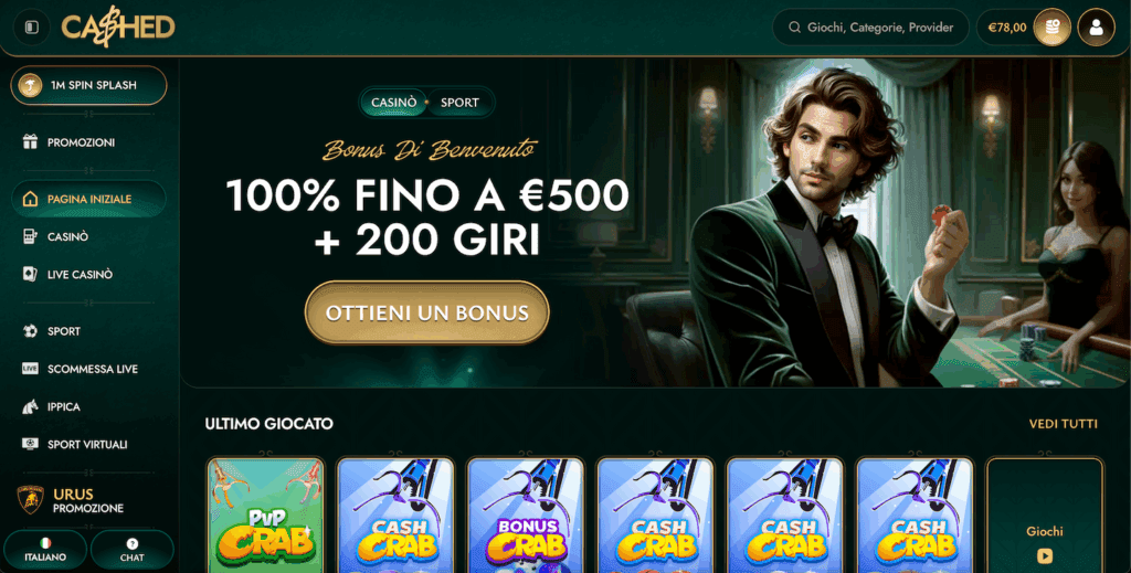 Cashed Casinò Recensione