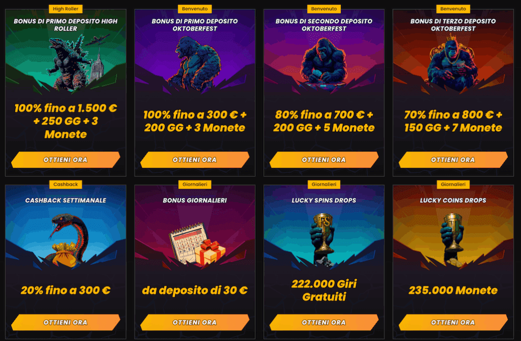 Promozioni Wild Tokyo